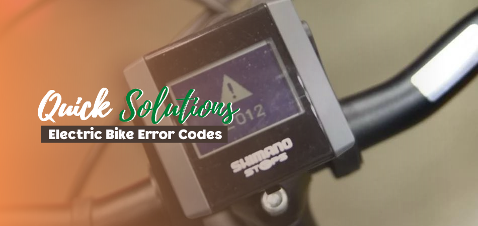 Electric Bike Error Codes