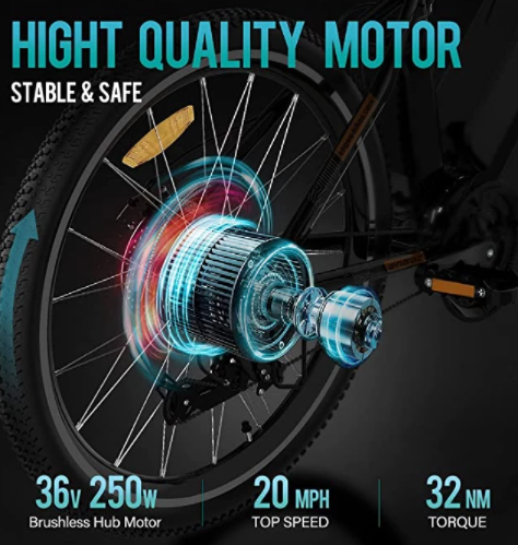 ebike Stable and Strong Motor