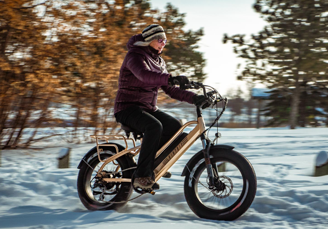 Can You Ride Fat Tire e-Bikes in the Snow